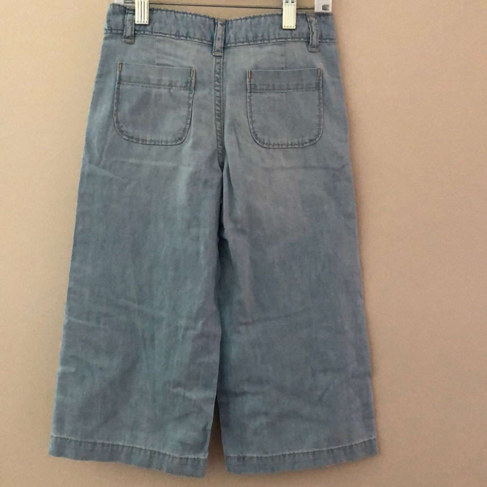 Gymboree Girl Indigo Denim Culottes - Picture 2 of 7